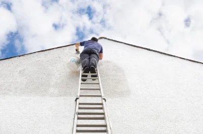 Peinture extérieure au Noyer — façades et ravalement